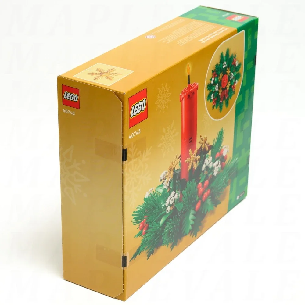 Lego 40743 Christmas Candle Holly Table Decoration Gift 433 pieces - NEW IN BOX